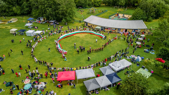 Cambridge Sings and dances, a Bulgarian folklore festival. Photo credit: Daniel Petkov, Sofia Stoyanova